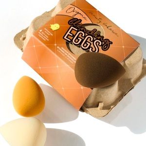 6-PACK Beauty Bakerie Organic Eggs makeup sponges